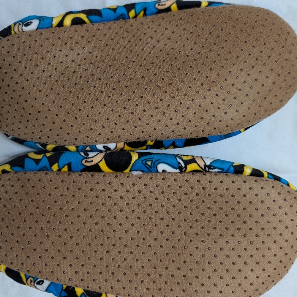 Mens Slippers, Sonic The Hedgehog Size L - Picture 5 of 5